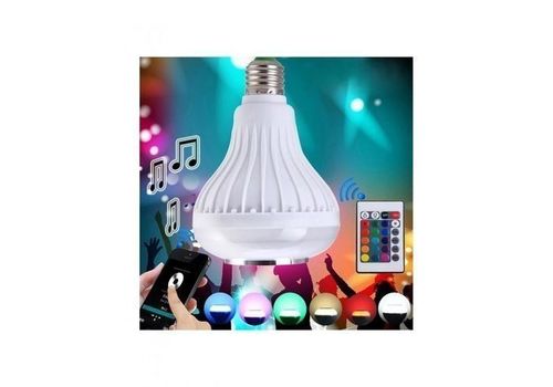 LED MUSIC Ampoule  Haut-Parleur Bluetooth+ CLES USB au meilleur prix au Maroc