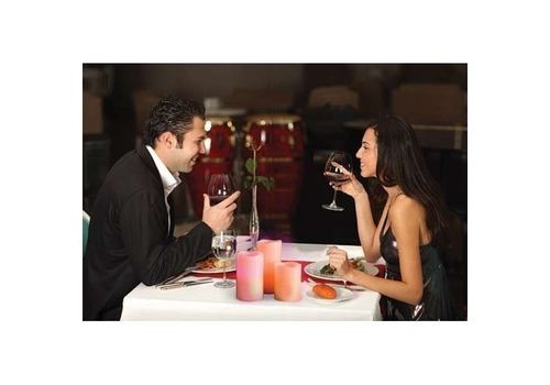 3 Pcs Luma Candle-  12 Couleurs avec Télécommande au meilleur prix au Maroc