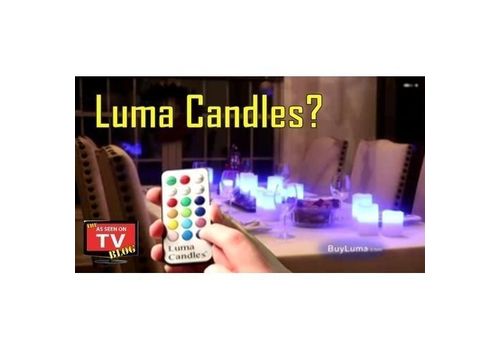 3 Pcs Luma Candle-  12 Couleurs avec Télécommande au meilleur prix au Maroc
