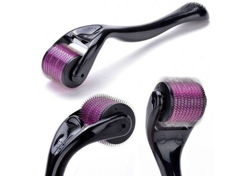 Dermaroller rouleau pour visage anti cellulite et vergetures au meilleur prix au Maroc