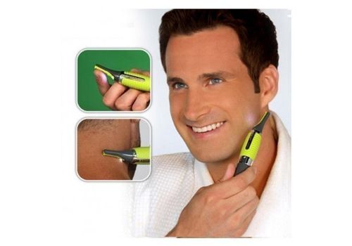 Mini portable Tondeuse Micro Touch Max Nez Oreille Sourcil avec Eclairage Intégré au meilleur prix au Maroc