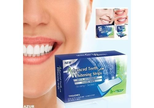Advanced Teeth Bandes de blanchiment dents au meilleur prix au Maroc
