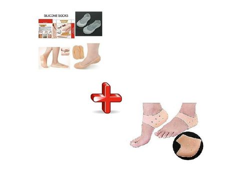 PACK Silicone de talon Anti-fissures PLUS SILICONE DES PIES au meilleur prix au Maroc