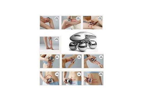 Massage Roller 4D pour corps et visage en platine au meilleur prix au Maroc