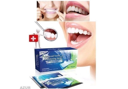 Advanced Teeth Bandes de blanchiment dents au meilleur prix au Maroc