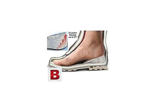 Semelles Rehaussantes 5 cm B-TALL ELEVATE au meilleur prix au Maroc