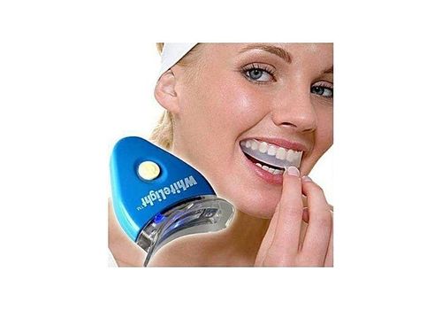 Kit Blanchiment des Dents Gel + Lampe UV WhiteLigh au meilleur prix au Maroc