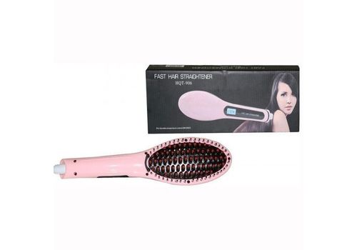 Brosse Cheveux Lissante Electrique Magique-FAST HAIR STRAIGHTENER au meilleur prix au Maroc