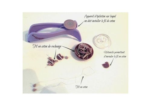 Epilation au fil - SLIQUE Hair Removal System au meilleur prix au Maroc