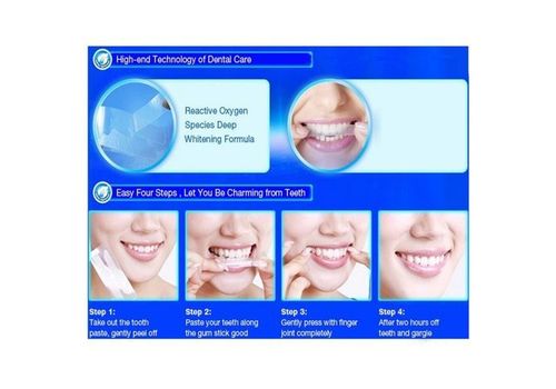 Blanchisseur des dents advanced teeth Whitening Strips au meilleur prix au Maroc