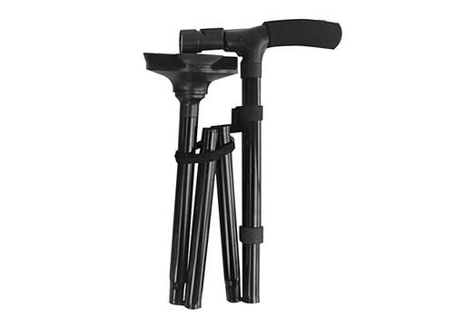 Magie Canne Pliante LED Lumière de Sécurité Bâton de Marche 4 Tête pivotant au meilleur prix au Maroc