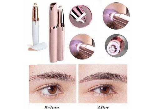 Flawless Brows - Crayon à Sourcils Electrique, Instrument à Sourcils Electrique,Epilateur Visage Electrique pour les Femmes sans Douleur au meilleur prix au Maroc