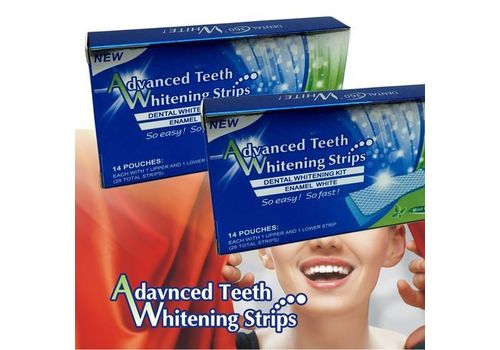 Blanchisseur des dents advanced teeth Whitening Strips au meilleur prix au Maroc