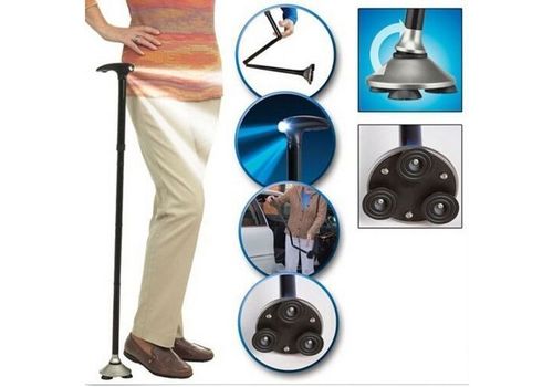 Canne Magique - Noir au meilleur prix au Maroc