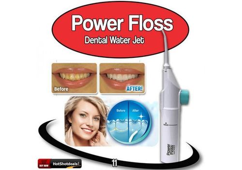 Hequeen Electronics Beautiful Teeth - Electric Floss Pick Dental Care Power Whitening Flosser Oral Irrigator Water Jet Cords Tooth (Color : White) au meilleur prix au Maroc