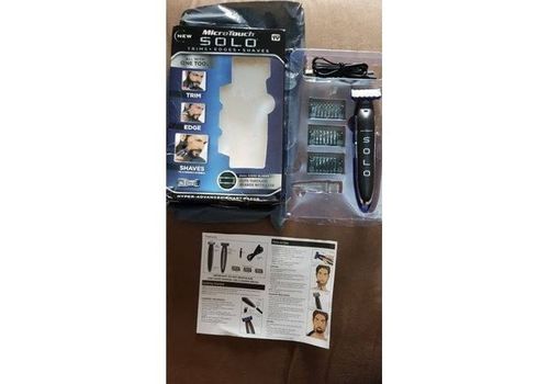 Micro-rasoir Solo tout-en-un avec lame interchangeable en acier inoxydable et éclairage LED au meilleur prix au Maroc
