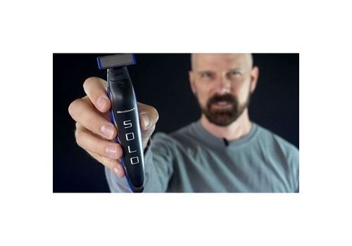 Micro-rasoir Solo tout-en-un avec lame interchangeable en acier inoxydable et éclairage LED au meilleur prix au Maroc