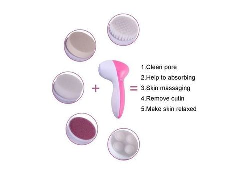 Brosse de nettoyage pour visage 5 en 1 au meilleur prix au Maroc