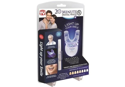 20 Minute Dental White - Kit de blanchiment dentaire au meilleur prix au Maroc