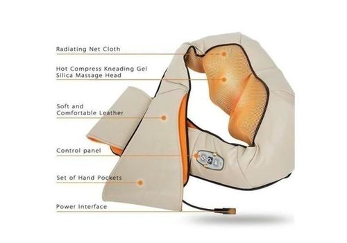 Appareil de massage original professionnel shiatsu pour le cou, les épaules, le dos au meilleur prix au Maroc