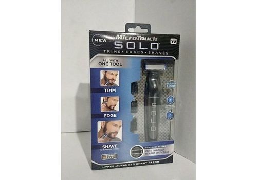 Micro-rasoir Solo tout-en-un avec lame interchangeable en acier inoxydable et éclairage LED au meilleur prix au Maroc