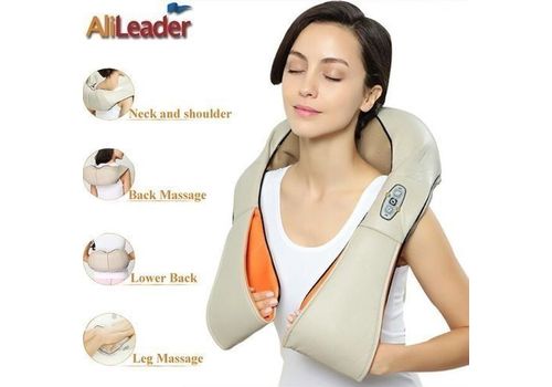 Masseur de dos et du cou avec chaleur massage de pétrissage au meilleur prix au Maroc