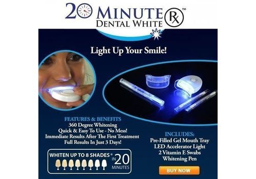 20 minutes dental white au meilleur prix au Maroc