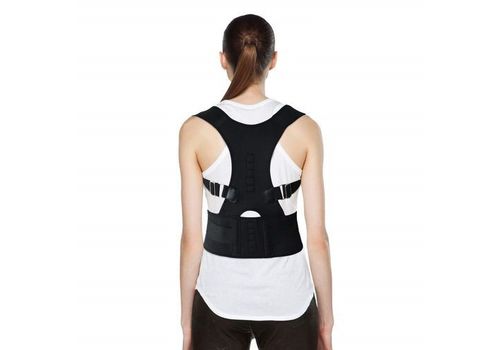 Thérapie Posture Correcteur - Respirant Ceinture Support Lombaire d'Orthèse Dorsale au meilleur prix au Maroc