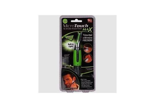 Mini portable Tondeuse ORIGINAL Micro Touch Max Nez Oreille Sourcil avec Eclairage Intégré au meilleur prix au Maroc