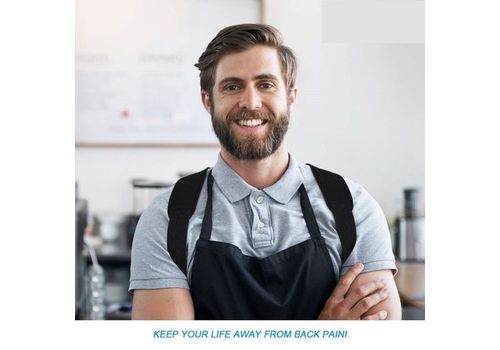 Thérapie Posture Correcteur - Respirant Ceinture Support Lombaire d'Orthèse Dorsale au meilleur prix au Maroc