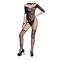 Bodystocking Noir Femmes Creux Sexy Lingerie Chemises de Nuit Siamois Bas Dentelle au meilleur prix au Maroc