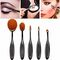 Pack de 5 Pinceaux Ovale Maquillage Brosse A Dents Makeup Brush au meilleur prix au Maroc