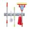 Cuisine Organisateur 5 Position Mur Monté Support De Stockage De Conservation pour Vadrouille Brosse Balai Vadrouilles Cintre ABS Accueil Organisateur au meilleur prix au Maroc