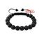 Bracelet Shamballa Crystal Noir - Unisex au meilleur prix au Maroc