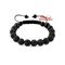 Bracelet Shamballa Crystal Noir - Unisex au meilleur prix au Maroc