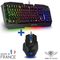 PACK GAMING Clavier Semi Mécanique RGB + Souris RGB 3500 Dpi - 7 Boutons au meilleur prix au Maroc