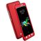 Coque Protection 360 Rouge Pour Infinix Hot 5 Lite + Verre De Protection Incassable au meilleur prix au Maroc